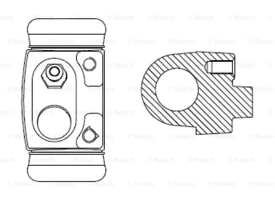 Wheel Brake Cylinder (0 986 475 847)