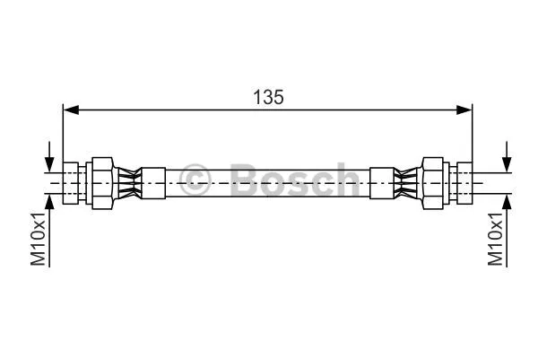 Brake Hose (1 987 476 400)