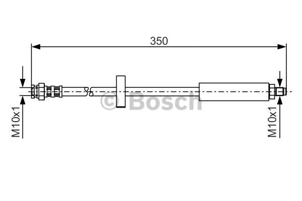 Brake Hose (1 987 476 520)