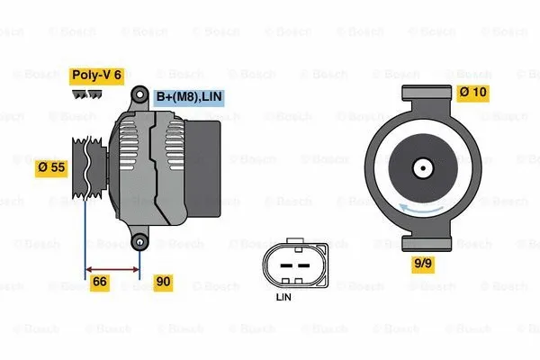 Alternator (0 125 711 047)