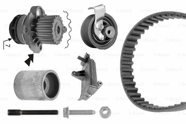 Water Pump & Timing Belt Kit (1 987 948 867)