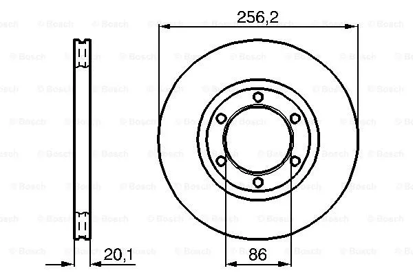 Brake Disc (0 986 478 802)