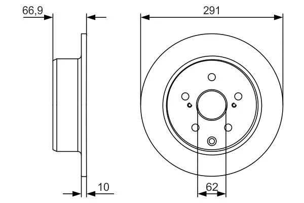 Brake Disc (0 986 479 U78)