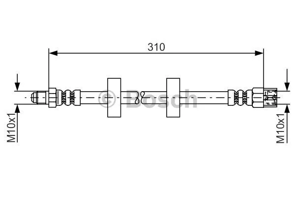 Brake Hose (1 987 476 217)