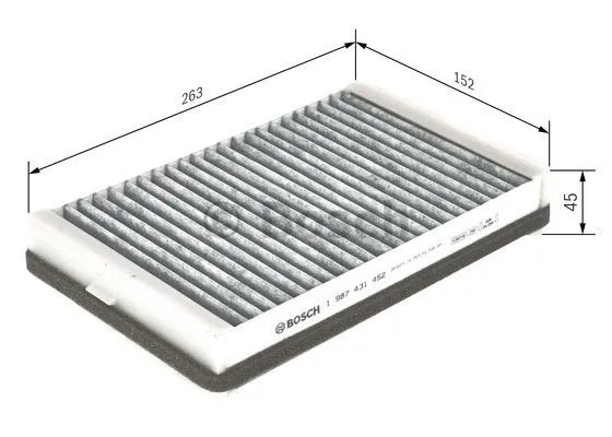 Filter, cabin air
