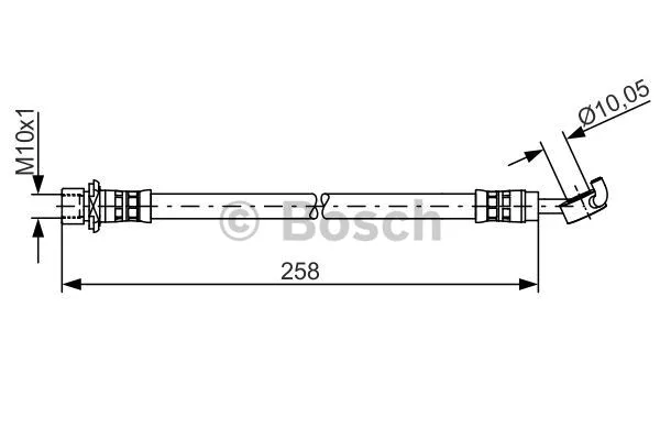 Brake Hose (1 987 481 467)