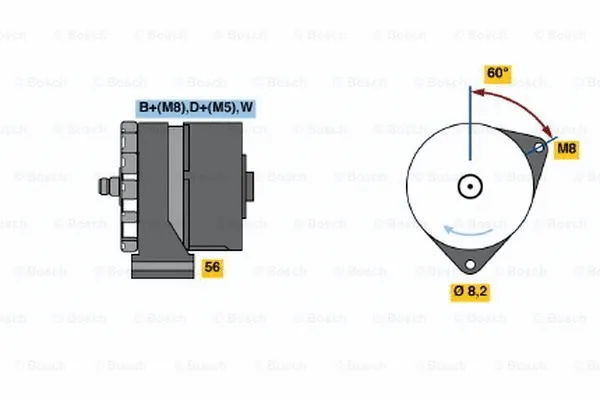 Alternator (0 120 469 933)