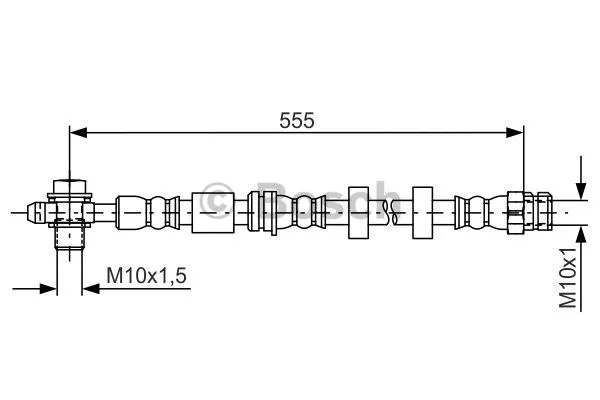 Brake Hose (1 987 481 694)