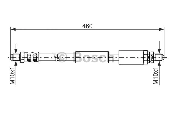 Brake Hose (1 987 481 114)
