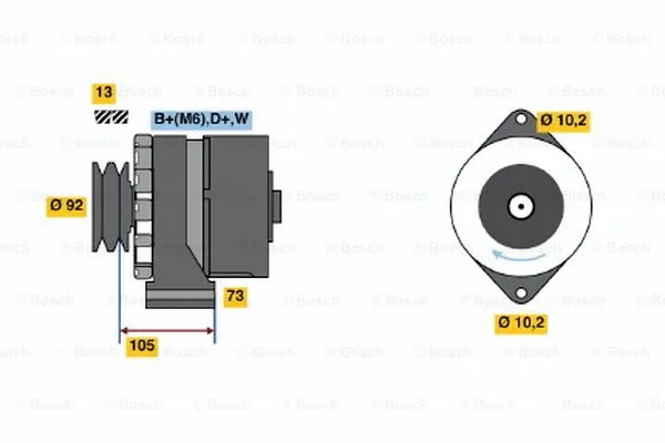 Alternator (9 120 144 127)