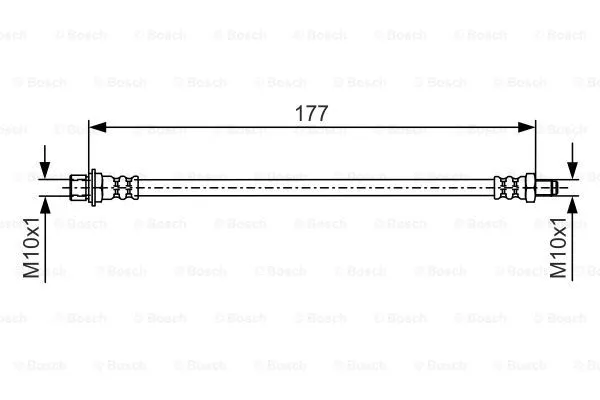 Brake Hose (1 987 481 527)