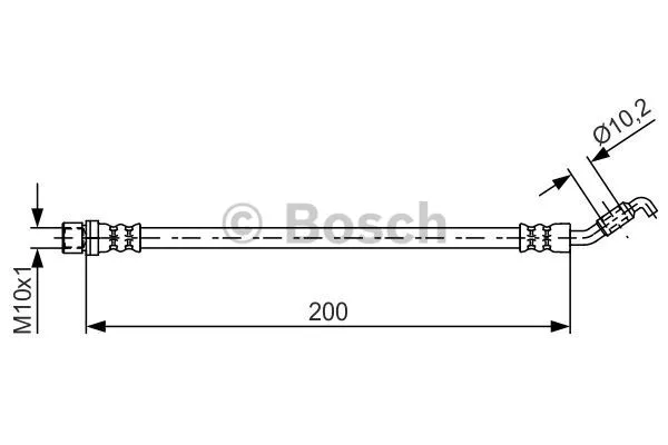 Brake Hose (1 987 481 658)