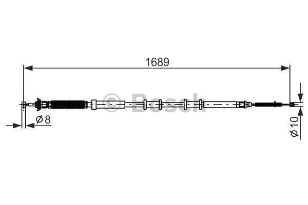 Cable Pull, parking brake