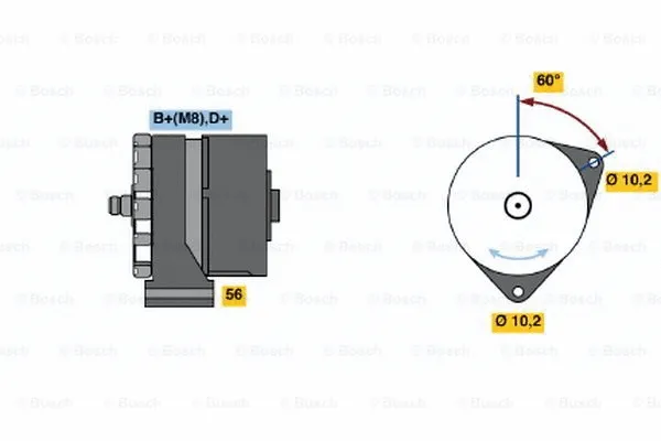 Alternator (0 120 469 684)