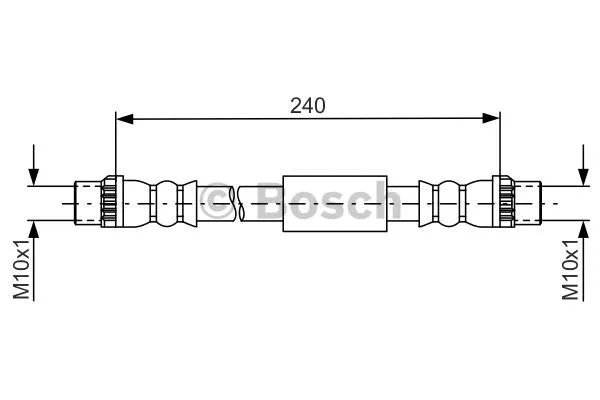 Brake Hose (1 987 481 666)