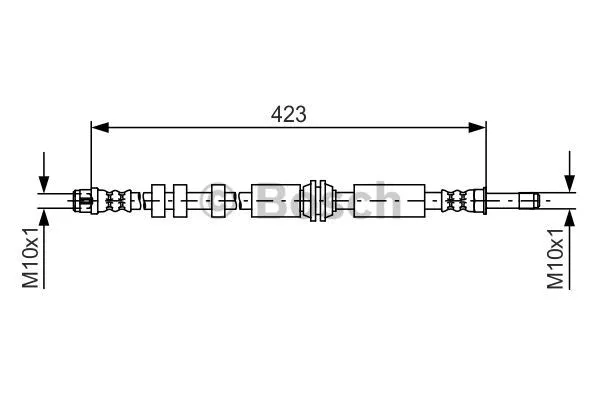 Brake Hose (1 987 481 601)