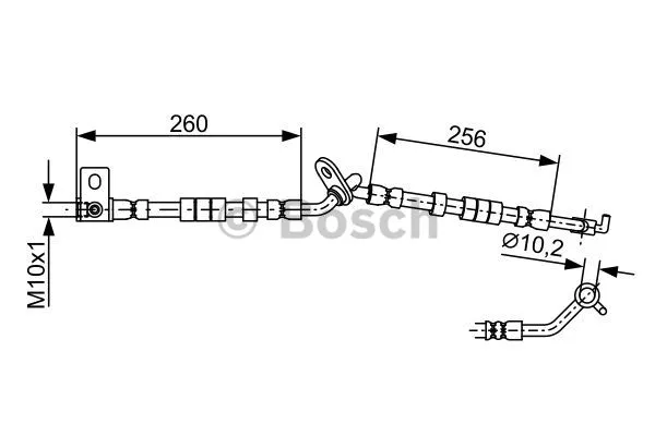 Brake Hose (1 987 481 950)