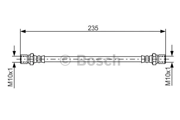 Brake Hose (1 987 476 020)
