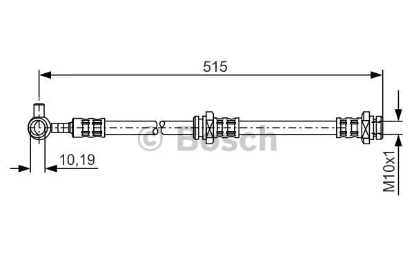 Brake Hose (1 987 476 376)