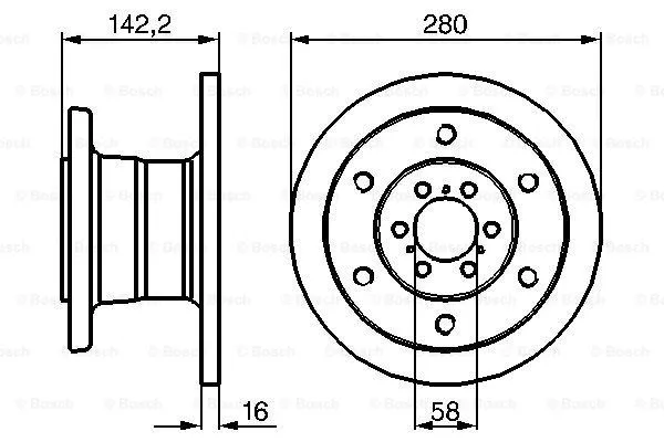 Brake Disc (0 986 478 649)