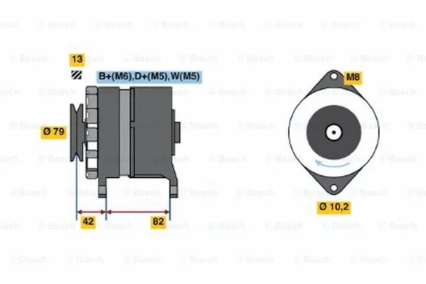 Alternator (6 033 GB3 059)