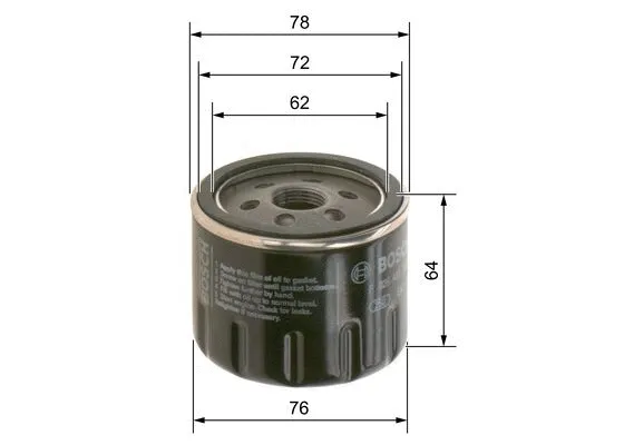 Oil Filter (F 026 407 302)