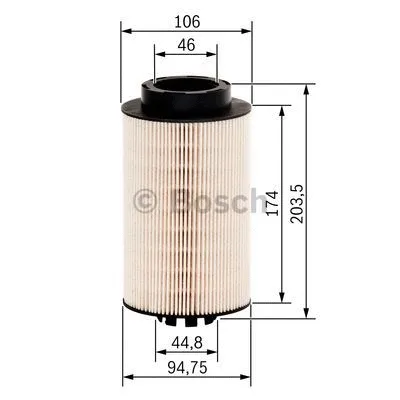 Fuel Filter (1 457 429 655)
