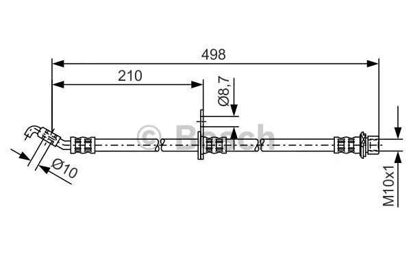 Brake Hose (1 987 481 380)