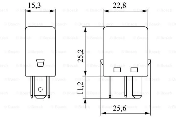 Relay, main current (0 986 332 010)