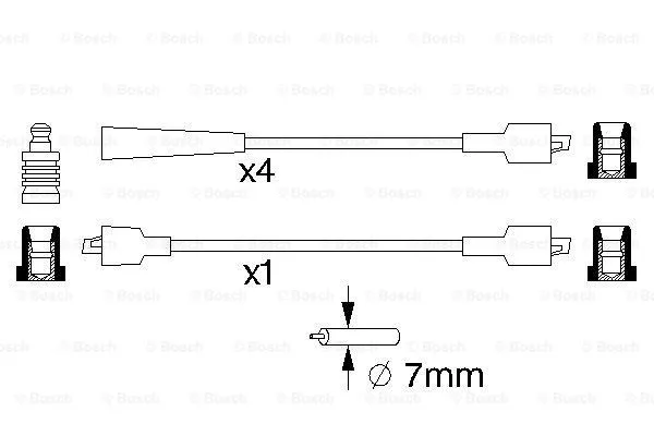 Ignition Cable Kit (0 986 357 082)