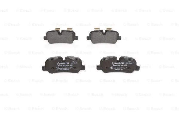 Brake Pad Set, disc brake (0 986 494 636)