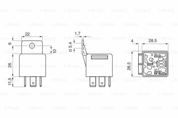 Relay, fuel pump