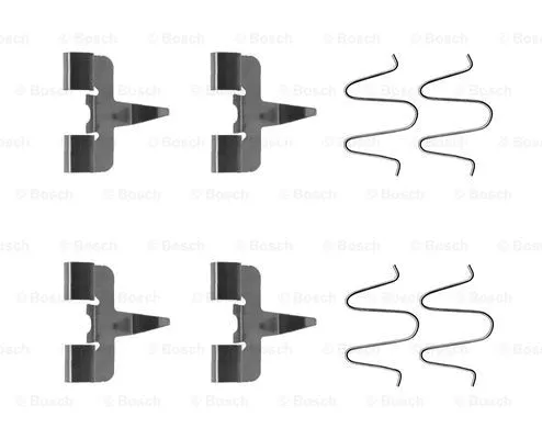 Accessory Kit, disc brake pad (1 987 474 619)