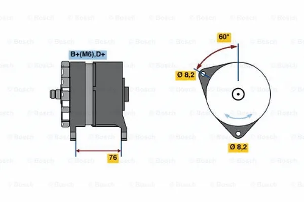Alternator (0 120 469 915)