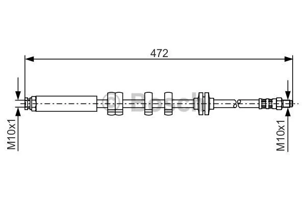 Brake Hose (1 987 476 769)
