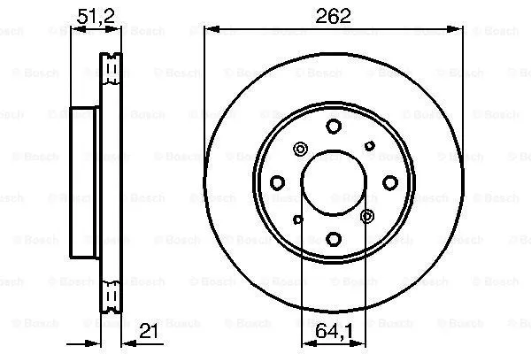 Brake Disc (0 986 478 447)