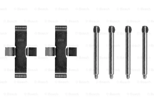 Accessory Kit, disc brake pad (1 987 474 101)