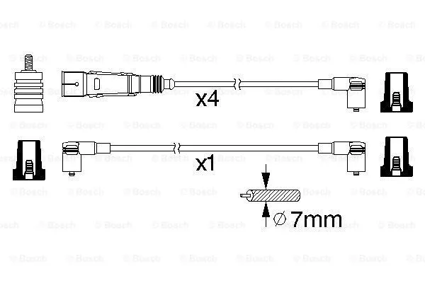 Ignition Cable Kit (0 986 356 356)