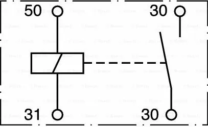 Relay, main current