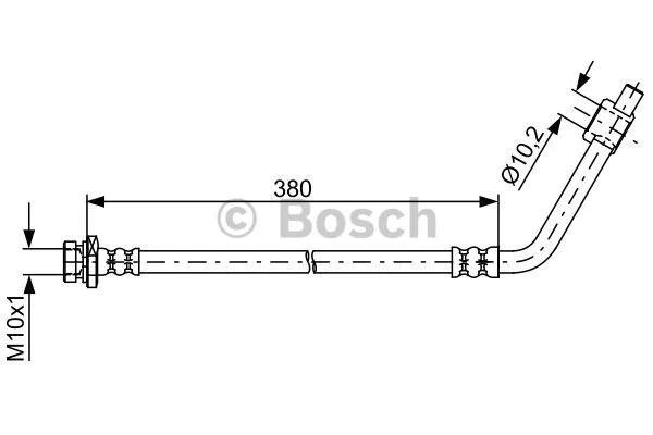 Brake Hose (1 987 481 835)