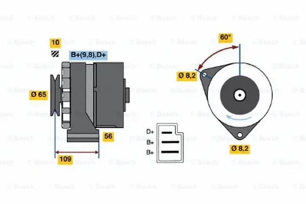 Alternator (0 986 031 520)