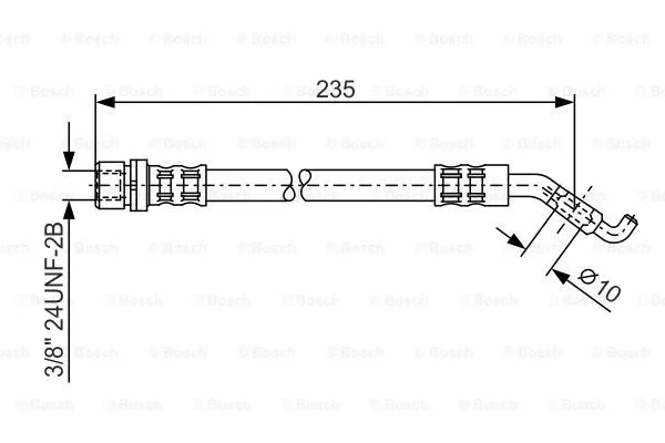 Brake Hose (1 987 476 207)