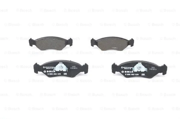 Brake Pad Set, disc brake (0 986 492 020)