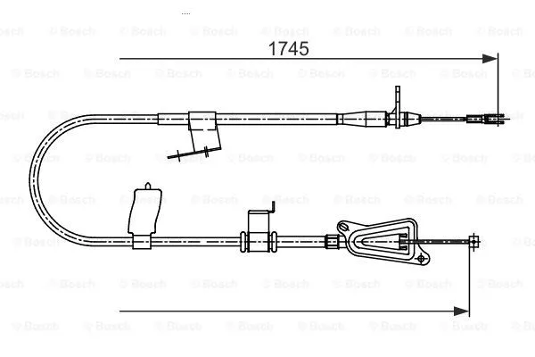 Cable Pull, parking brake
