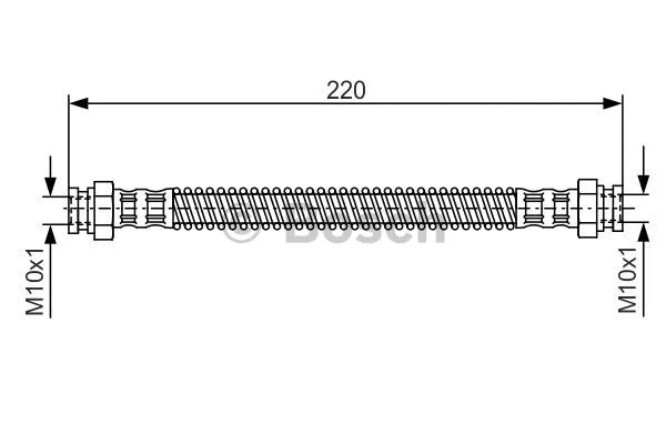 Brake Hose (1 987 476 560)