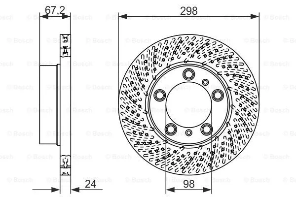 Brake Disc (0 986 479 674)