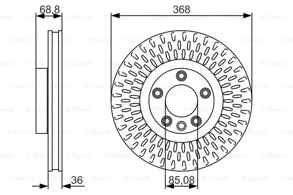 Brake Disc (0 986 479 A33)