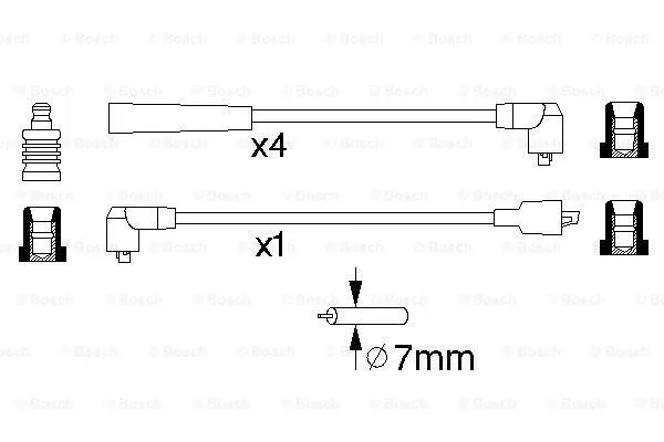 Ignition Cable Kit (0 986 356 984)