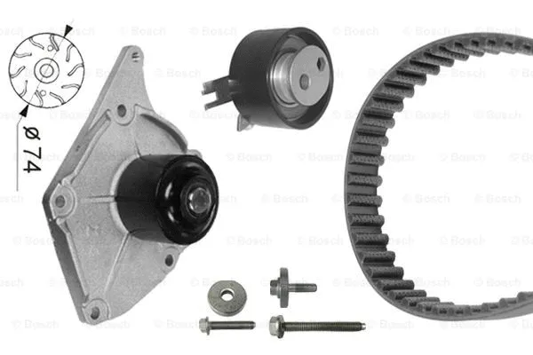 Water Pump & Timing Belt Kit (1 987 946 441)