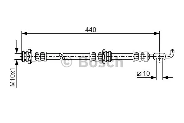 Brake Hose (1 987 476 540)